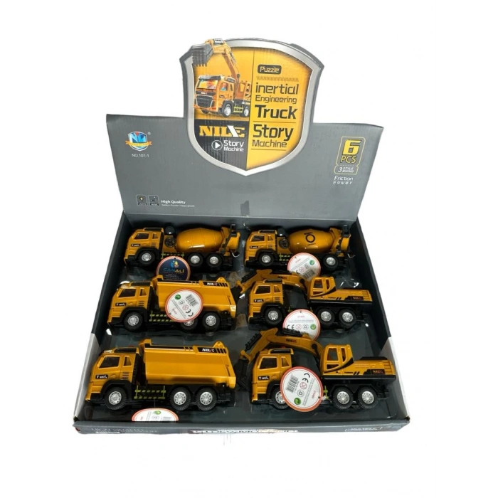 SÜRTMELİ IŞIKLI SESLİ İŞ MAKİNESİ