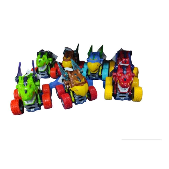 SÜRTMELİ IŞIKLI VE MÜZİKLİ KANATLI ARABA