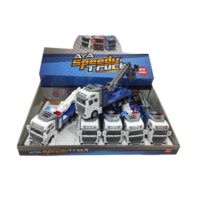 SÜRTMELİ POLİS ÇEKİCİ KAMYONU