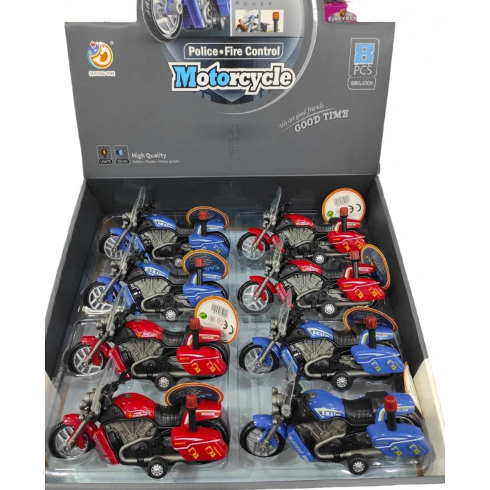 SÜRTMELİ SESLİ POLİS MOTORSİKLETİ