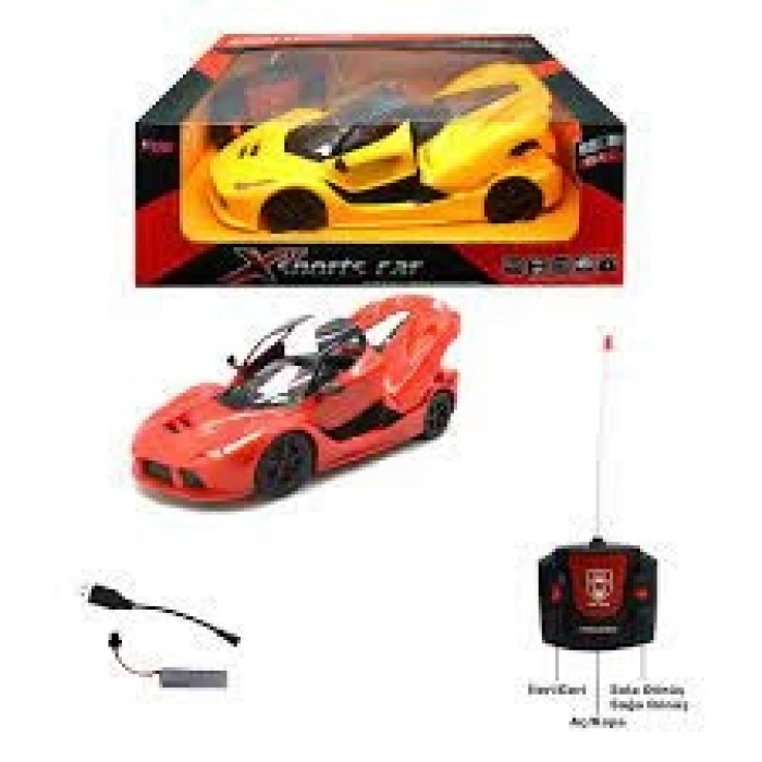 U/K F/F ŞARJLI 1:16 KAPI VE BAGAJI AÇILAN ARABA