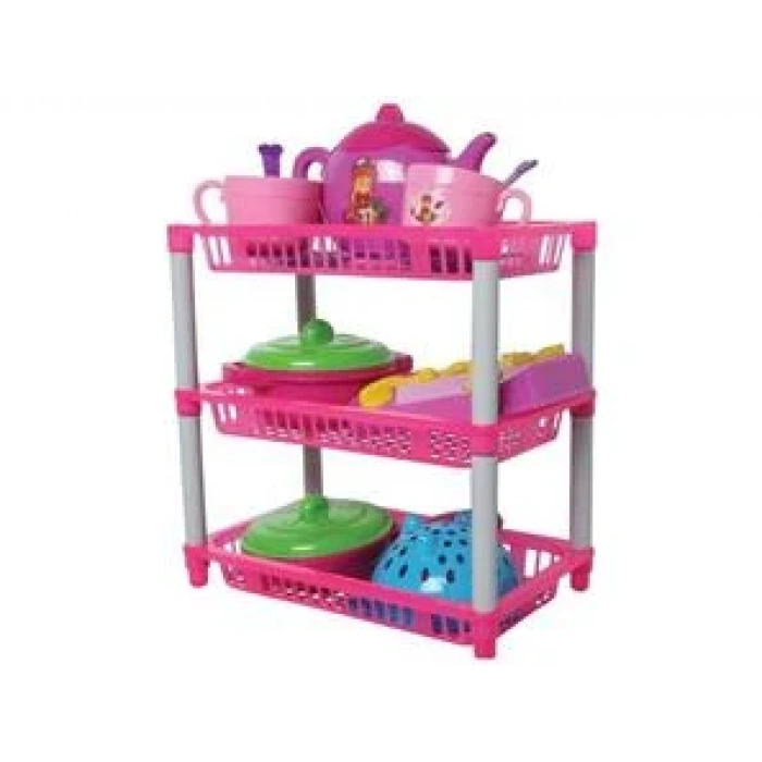 ÜÇ KATLI MUTFAK SEPETİ