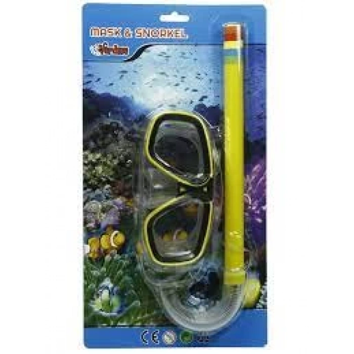 YETİŞKİN MASKE SNORKEL SETİ