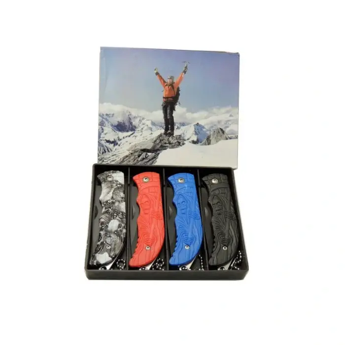 4 Lü Plastik Çakı İskelet M-4-6 15 CM