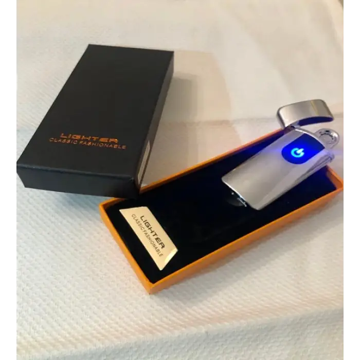 Elektrikli Alevsiz Dokunmatik Kaliteli Şık Çakmak