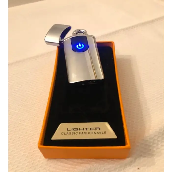 Elektrikli Alevsiz Dokunmatik Kaliteli Şık Çakmak