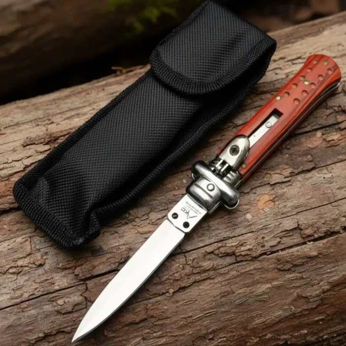 Akc Mandallı Otomaik Kamp Çakısı