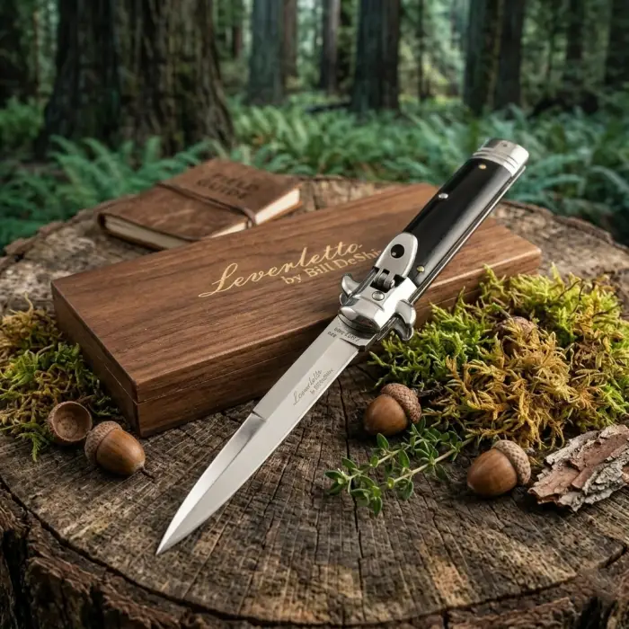 Knivox Akc Levetto Mandallı Büyük Boy Kamp Çakısı