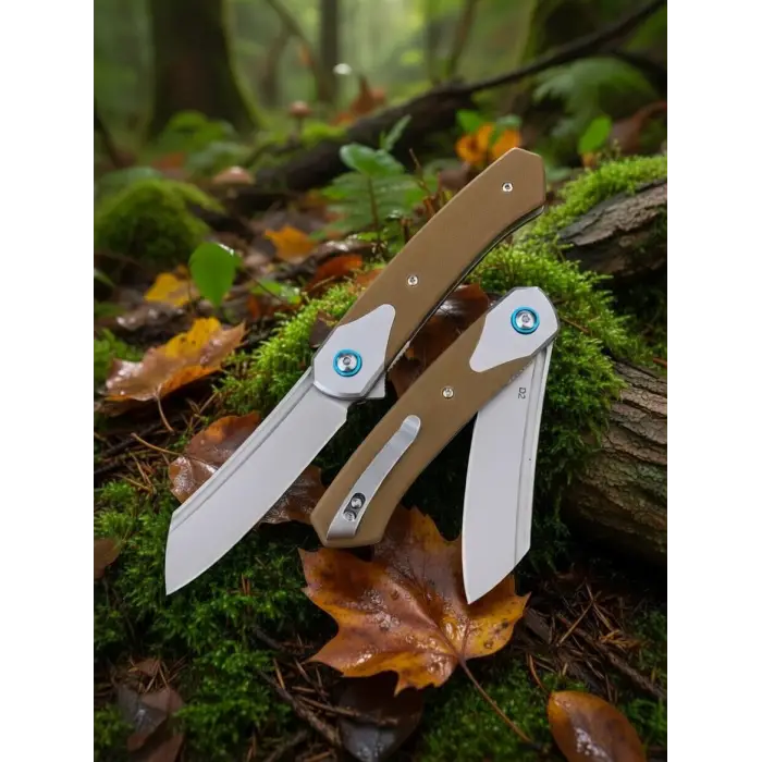 Knivox Browning Premium G10 Kabze D2 Çelik Klasik Modern Katlanır Bıçak