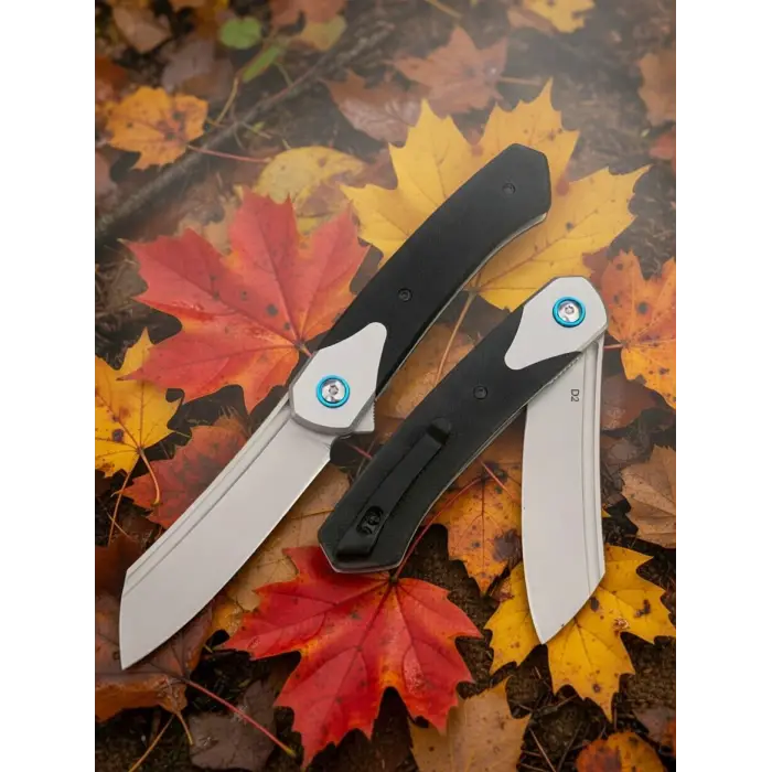 Knivox Browning Premium Black G10 Kabze D2 Çelik Klasik Modern Katlanır Bıçak