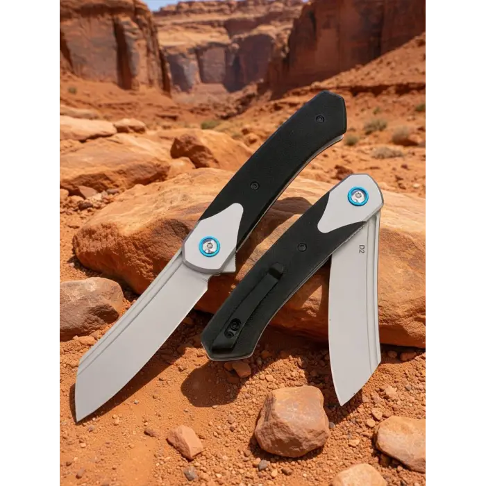 Knivox Browning Premium Black G10 Kabze D2 Çelik Klasik Modern Katlanır Bıçak