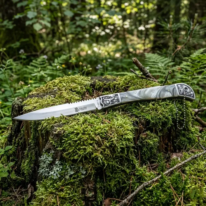 Knivox Columbia Company 807-A Büyük Boy Sedef Kamp Çakısı