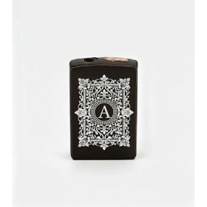 A Harfli Detaylı Kişiye Özel Harf Baskılı Gazlı Çakmak