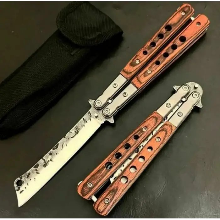 AlsepeteAvm  Ahşap Tanto Tek Kelebek