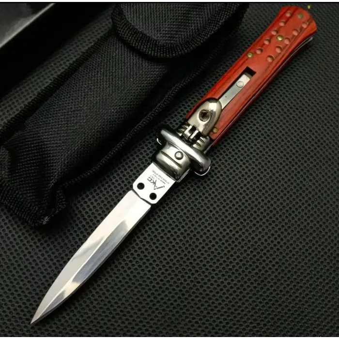 AKC AlsepeteAvm Mandallı Otomaik Kamp Çakısı