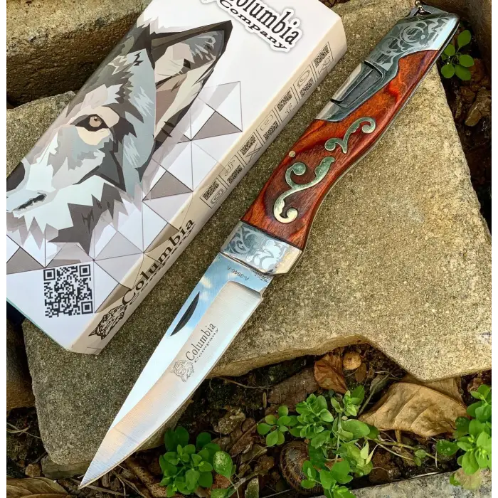 AlsepeteAvm A3946-A Ahşap Kabze Kamp Çakısı