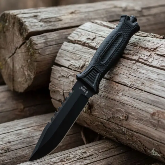 AlsepeteAvm AlsepeteAvm 2948-A Bgok Bushcraft Kydex Kılıflı Avcı Bıçağı