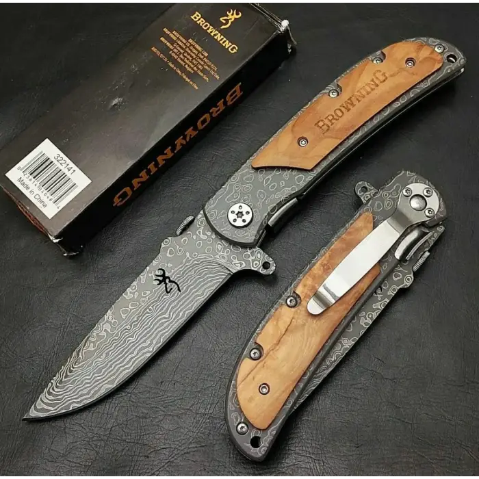 AlsepeteAvm Damascus Benzetme Kamp Çakısı