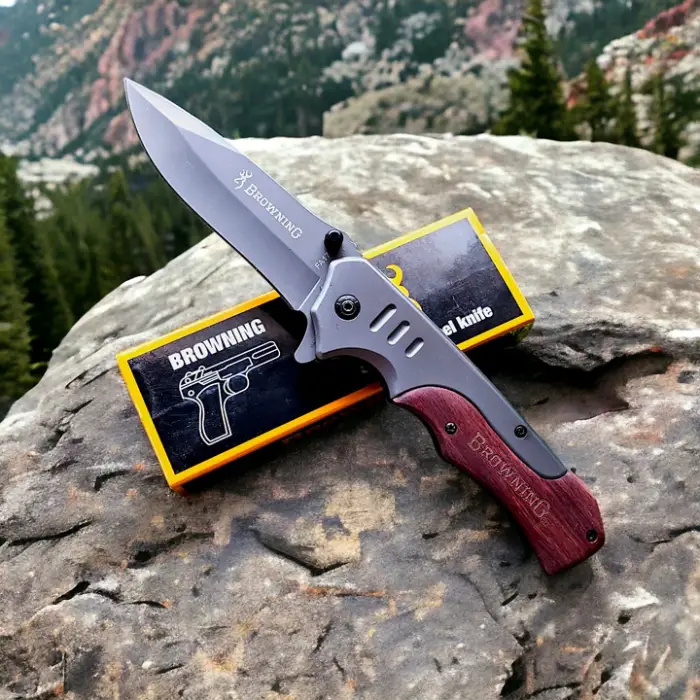 AlsepeteAvm  AlsepeteAvm FA17 Ahşap Kabze Auto Kamp Çakısı