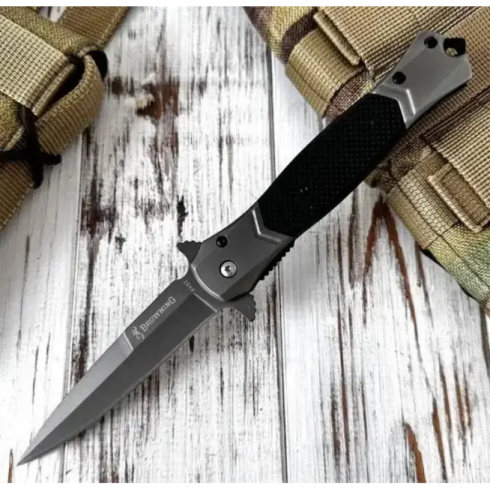 ALSEPETEAVM FA52 Black Survival Otomatik Kamp Çakısı