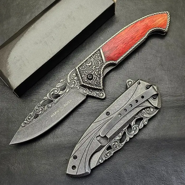 AlsepeteAvm  AlsepeteAvm Hops İşlemeli Kamp Çakısı