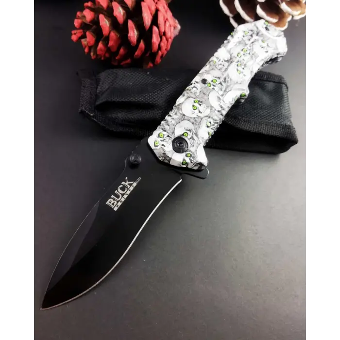 AlsepeteAvm Kuru Kafa Desenli Kamp Çakısı