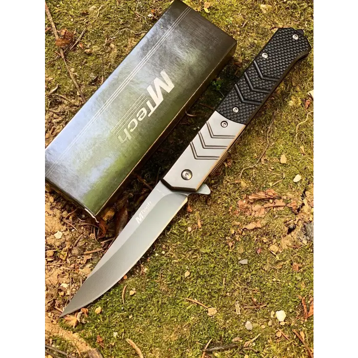 AlsepeteAvm  AlsepeteAvm MT-1010-B Soft Kabze Auto Kamp Çakısı