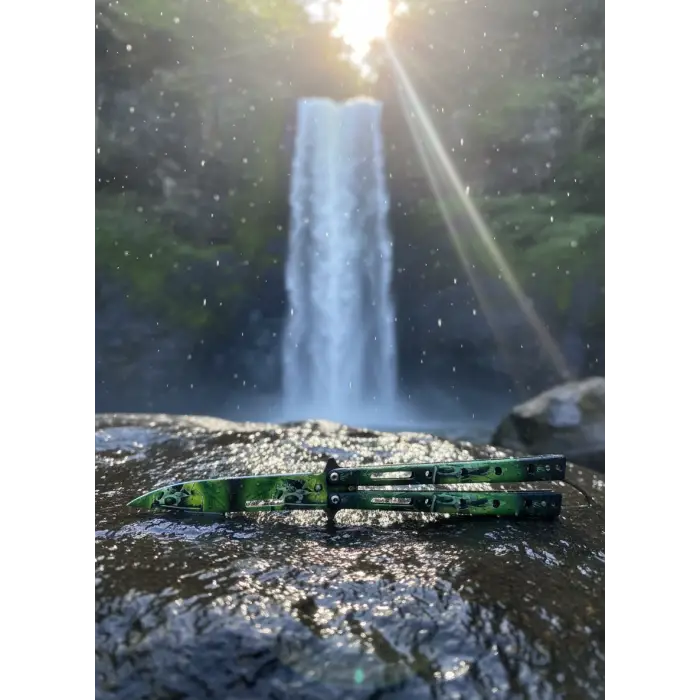 AlsepeteAvm Yeşil Tanto Kamp Çakısı