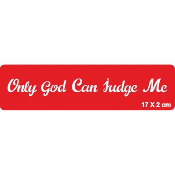 Beni Sadece Tanrı Yargılar El Yazısı Tattoo Geçici Dövme Şablonları Kına Kalıpları