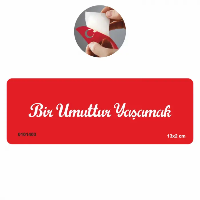 Bir Umuttur Yaşamak El Yazısı  Tattoo Geçici Dövme Şablonları Kına Kalıpları