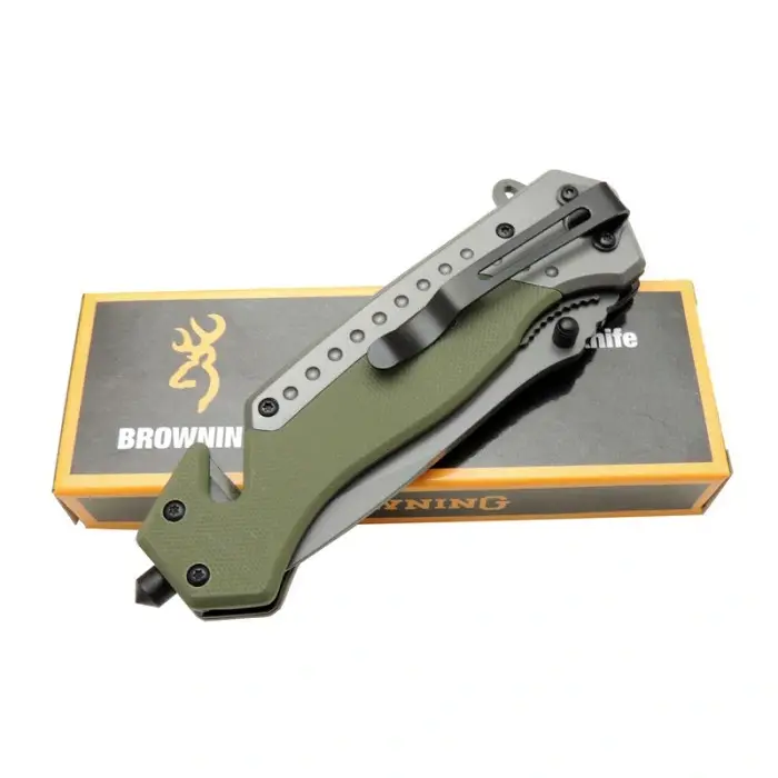 AlsepeteAvm Browning  Haki Kurtarma Çakısı DA166GN 22 CM