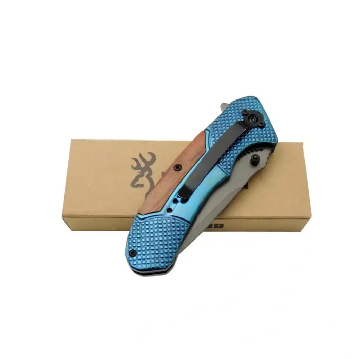 AlsepeteAvm Browning Kurt Çakı Blue F81BL 20,5 CM