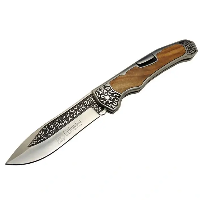 AlsepeteAvm Columbia Ahşap Çakı A-3154-D 23.5 CM