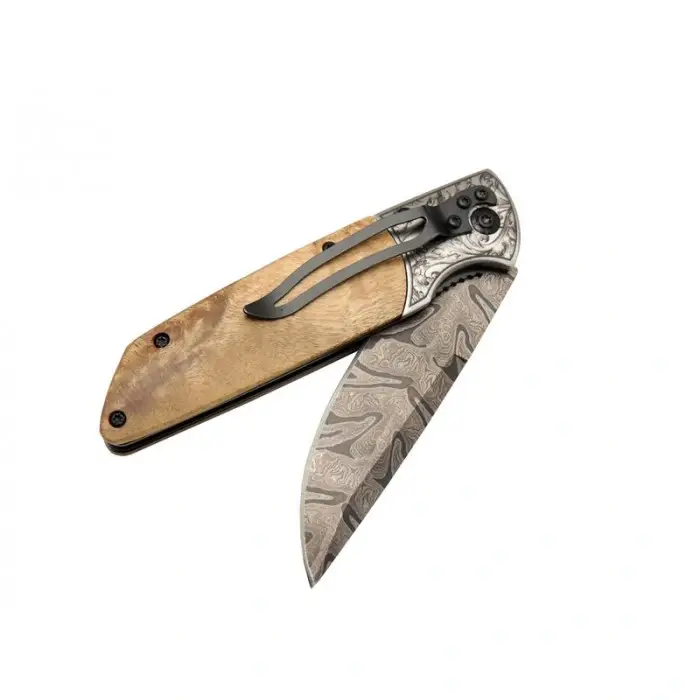 Columbia Ahşap Kahve Çakı A-2150-C 21 CM