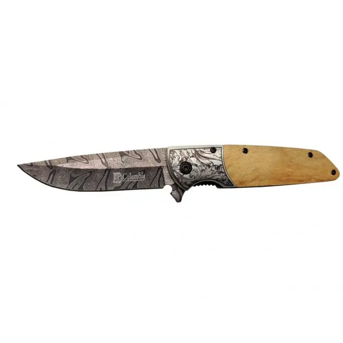 Columbia Ahşap Kahve Çakı A-2150-C 21 CM