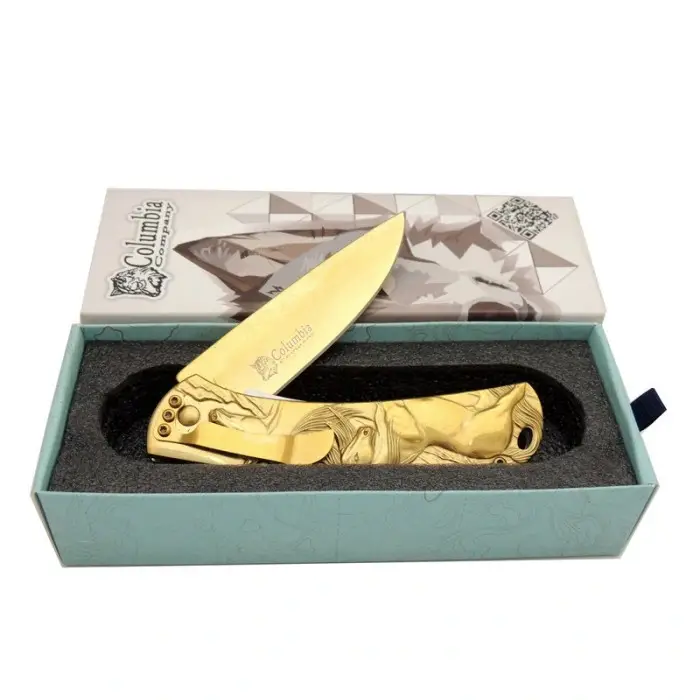 Columbia Atlı Çakı Gold FX-2021-A 20 CM