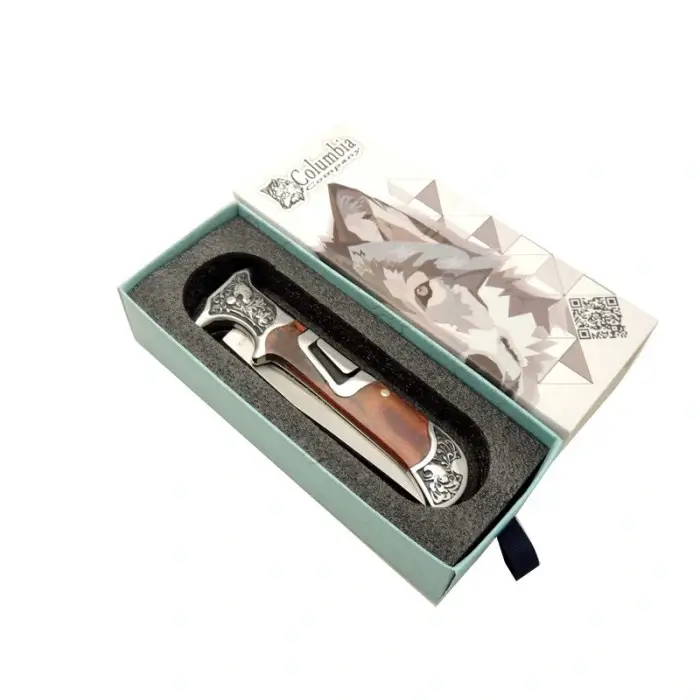 AlsepeteAvm Columbia Avcı Çakısı Gül A-3207-A 23 CM