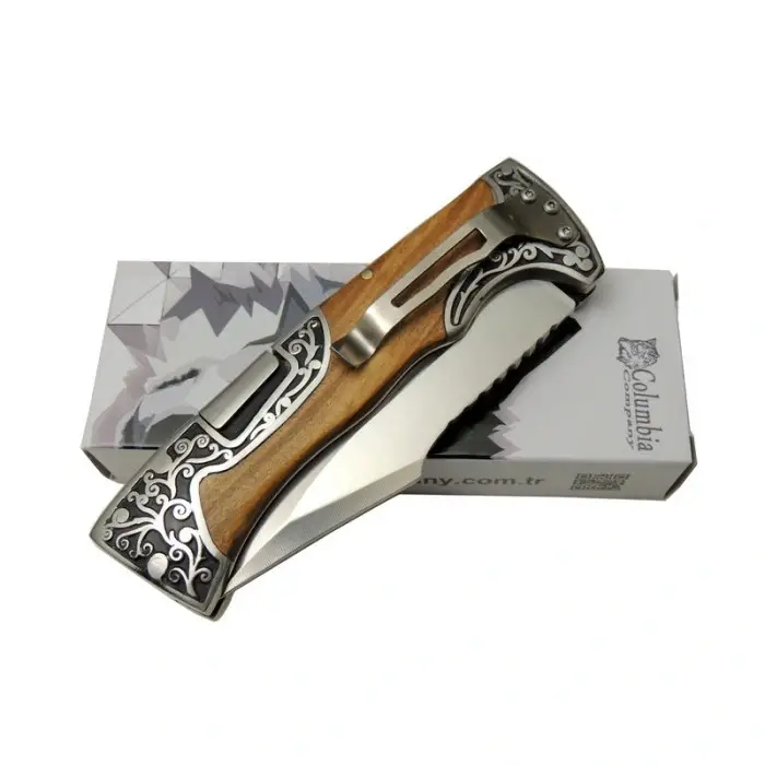 AlsepeteAvm Columbia  Çakı Ahşap A-3157-D 22.5 CM