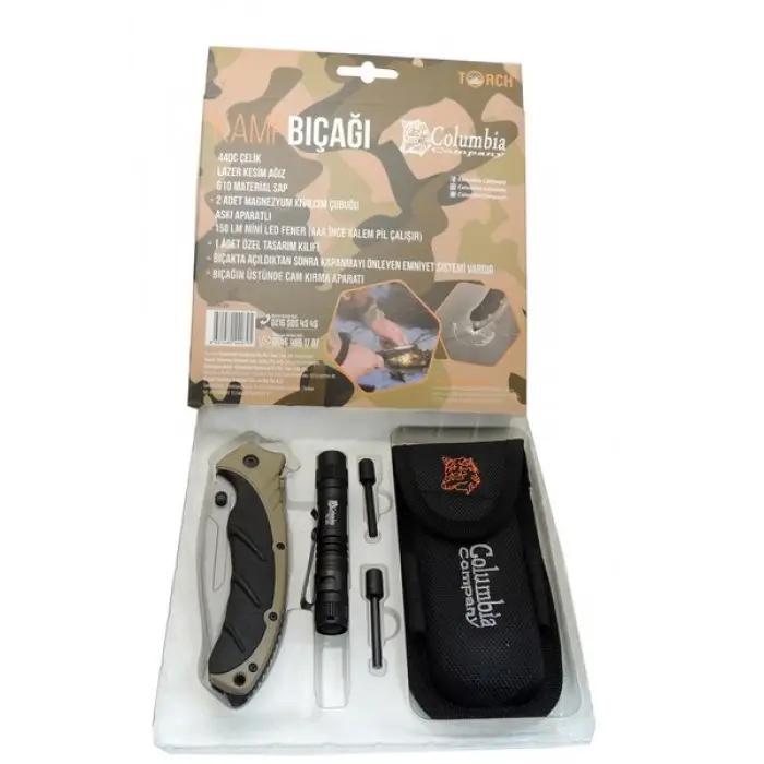Columbia Kamp Çakısı Fenerli Brv.