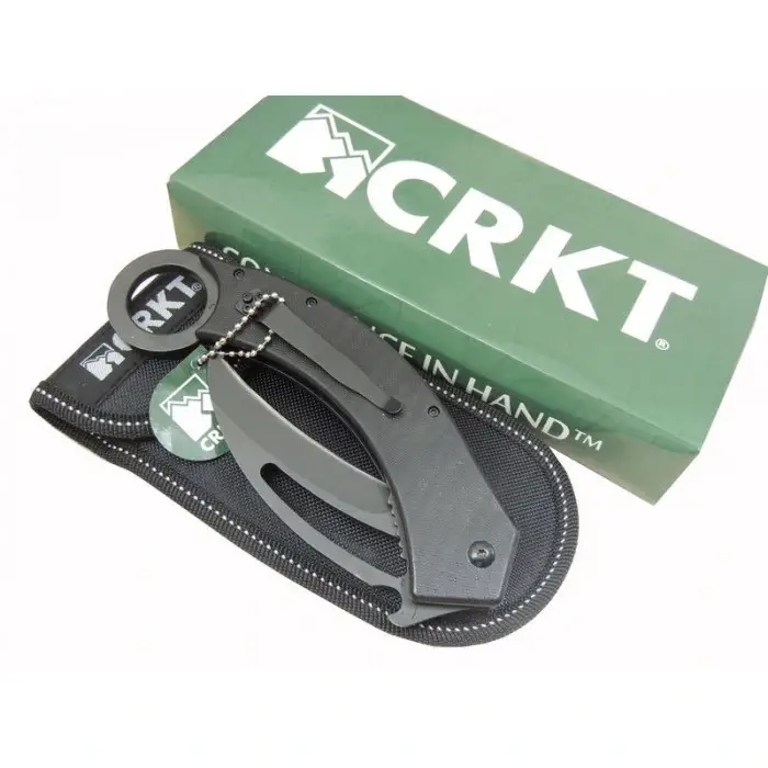 Crkt Blacsrambit Karambit Çakı X-0641BK-23 CM