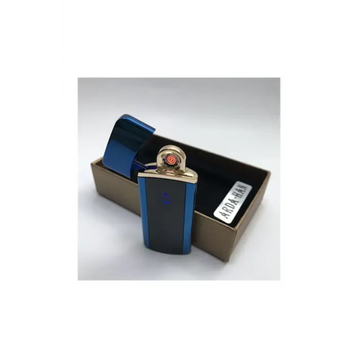 AlsepeteAvm Dokunmatik Yazılı Şarjlı Çakmak