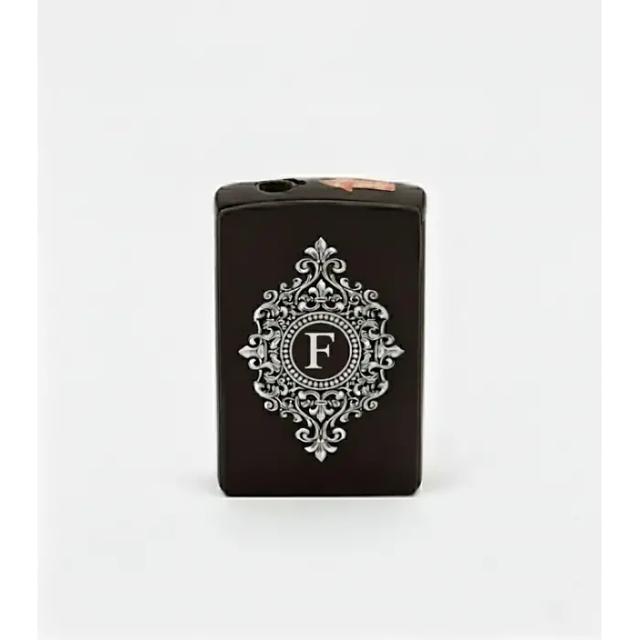 F Harfli Detaylı Kişiye Özel Harf Baskılı Gazlı Çakmak