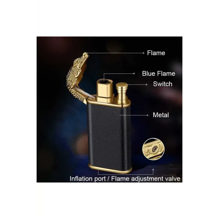 AlsepeteAvm Ejderha Alevli Lüx Turbo Çakmak