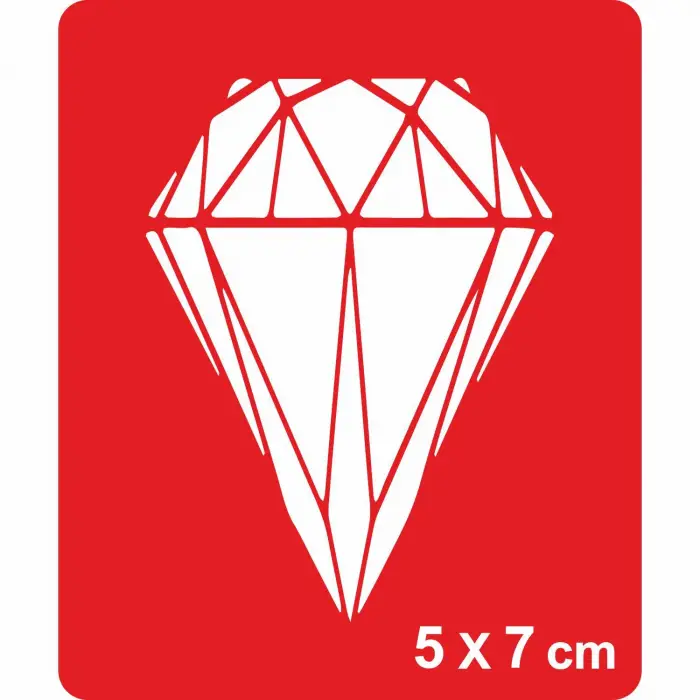 Elmas-1 Tattoo Geçici Dövme Şablonları Kına Kalıpları