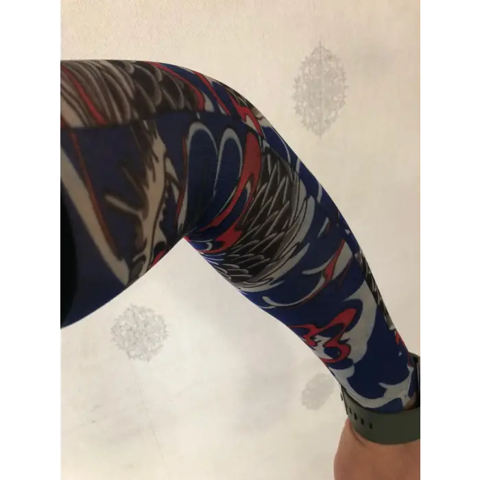 Giyilebilir Dövme Ejderha Dövmesi Çift Kol