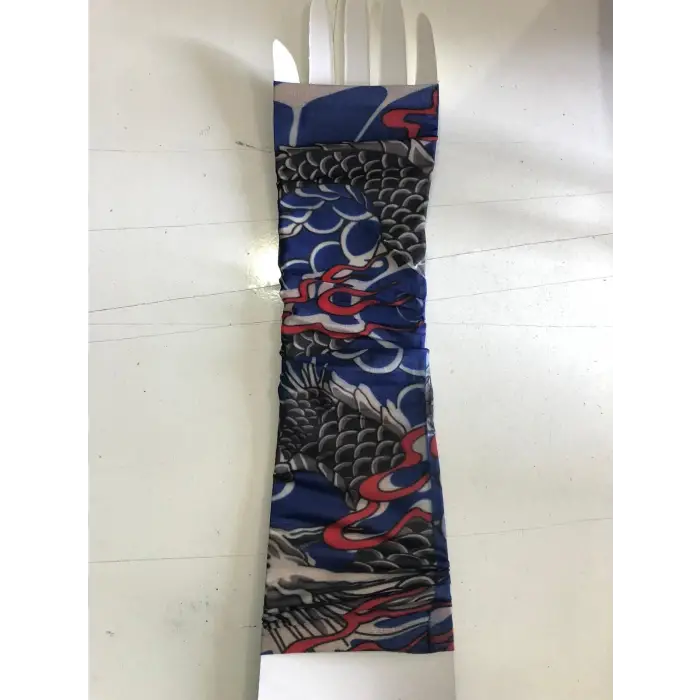 Giyilebilir Dövme Ejderha Dövmesi Çift Kol