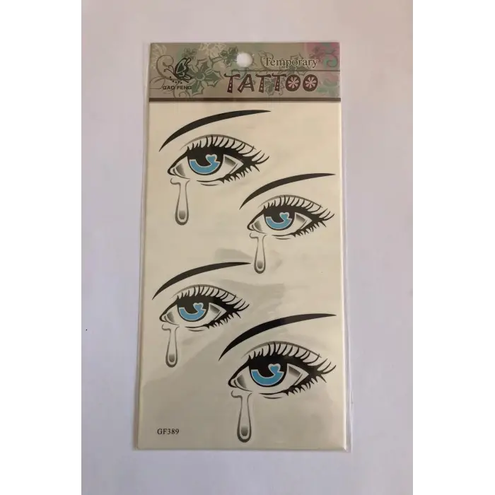 Göz Yapıştırma Sticker Dövme Geçici Dövme Temporary Tattoos
