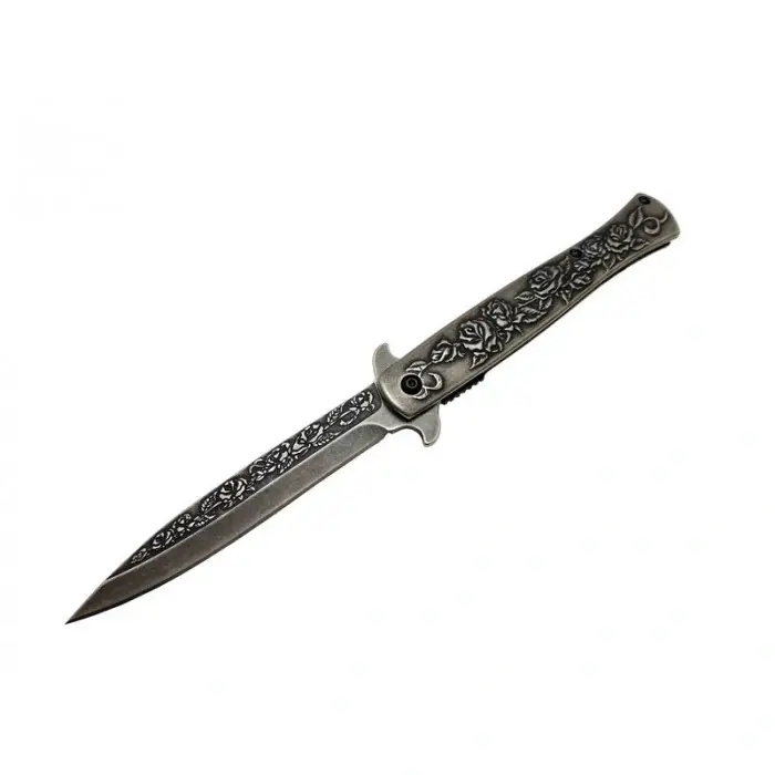 Güllü Çakı Eskitme HC012 23 CM