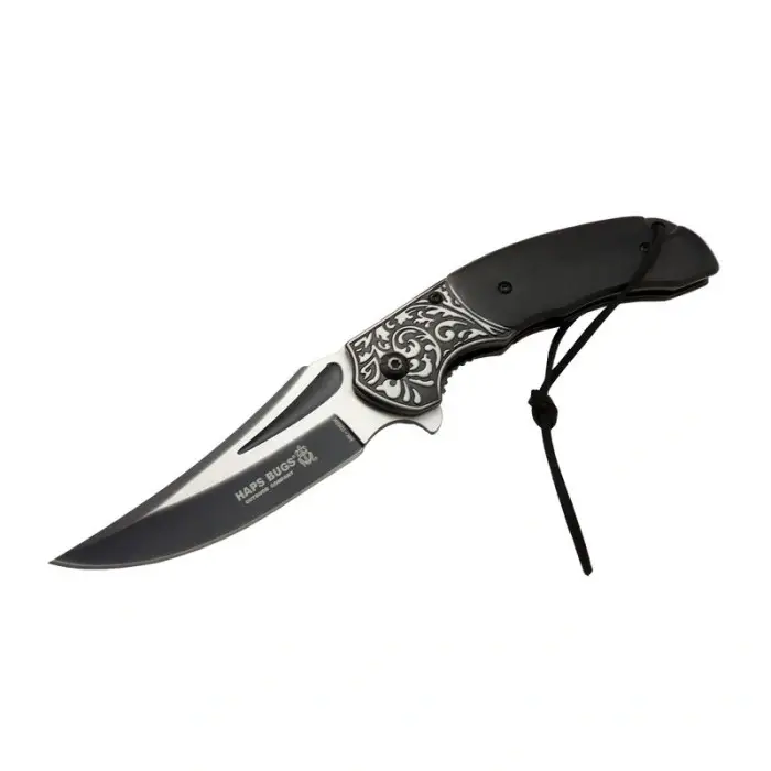 AlsepeteAvm Hançer Çakı Maun Deri İpli MK-106BK 21,5 CM