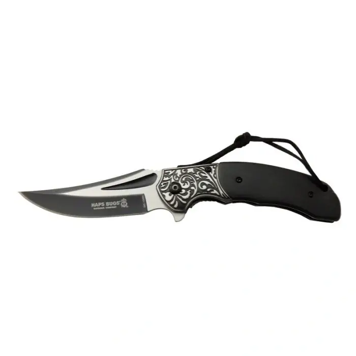 AlsepeteAvm Hançer Çakı Maun Deri İpli MK-106BK 21,5 CM